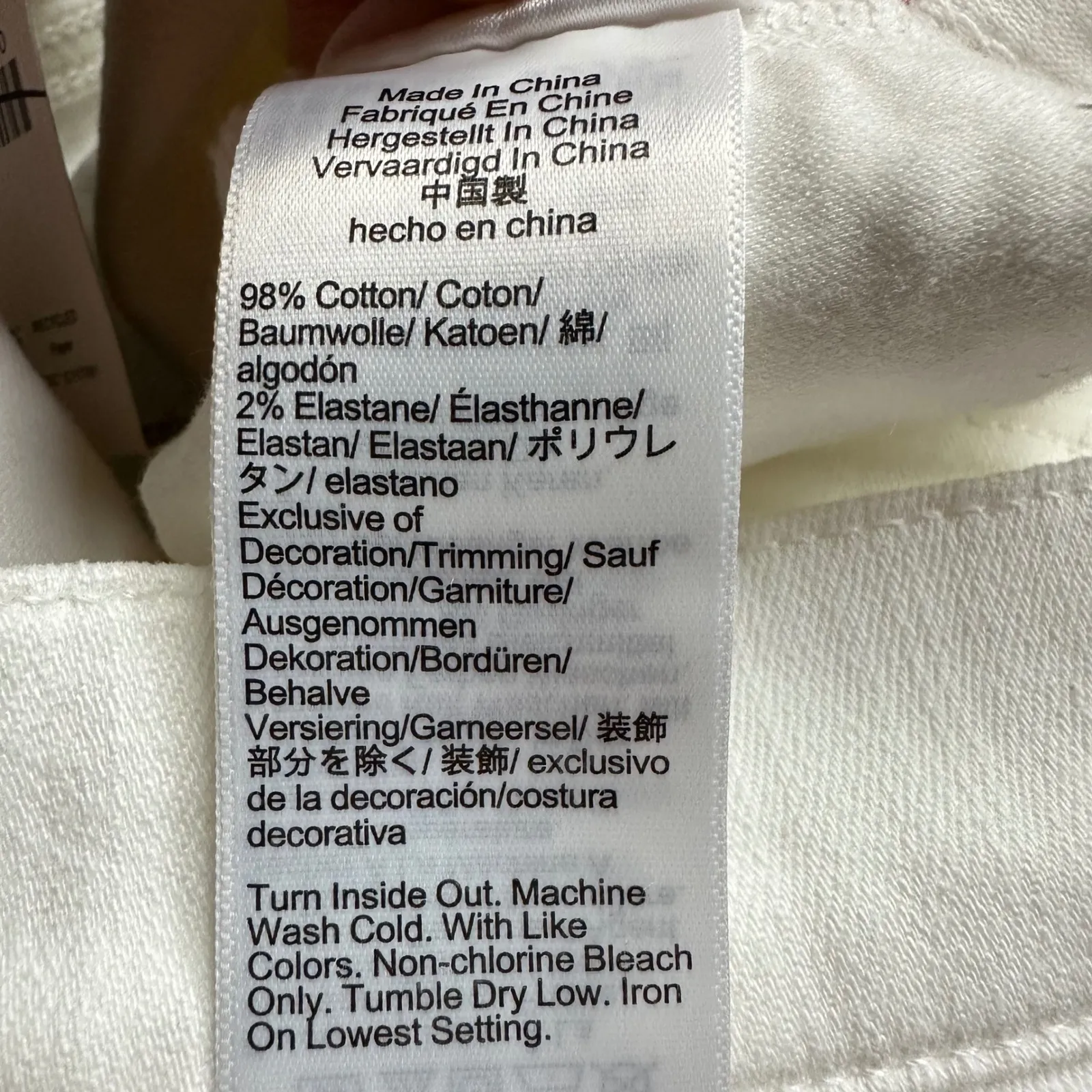 NWT J. Crew Lower-Rise Full-Length Slim-Wide Jean White Size 29 Summer Preppy - Image 8