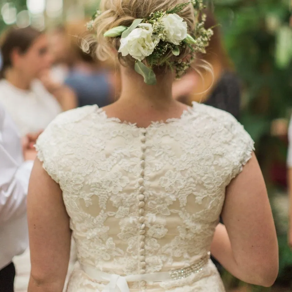 Maggie Sottero wedding dress Size 10 - Image 5