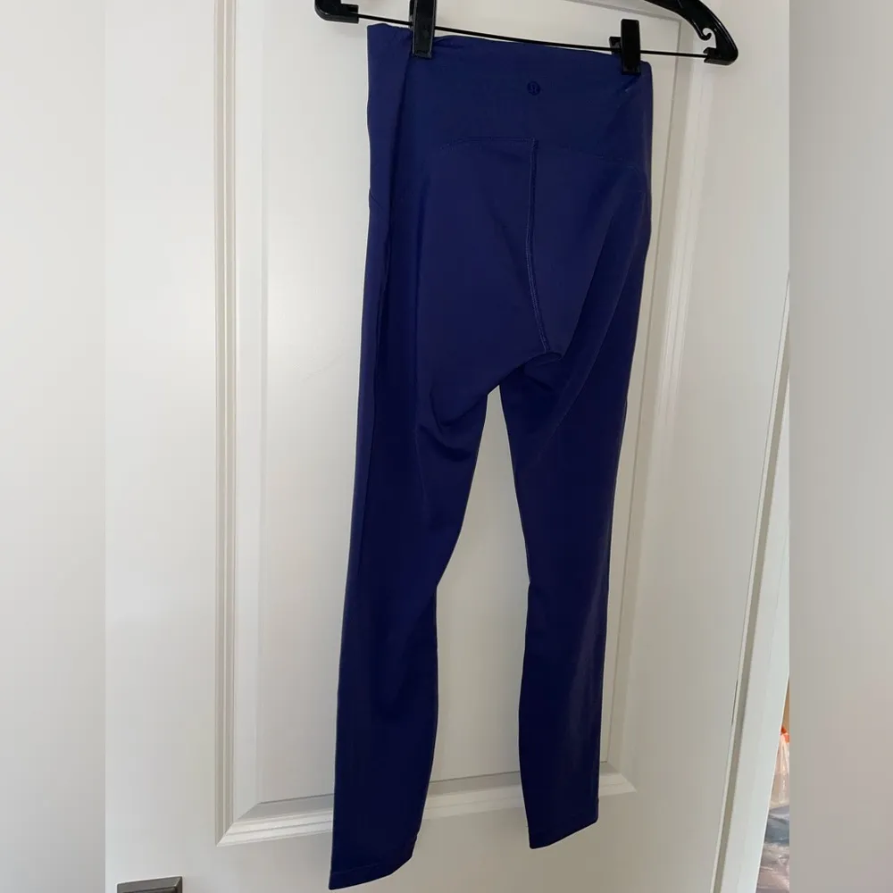 Lululemon Wunder Under Leggings in Blue - Image 2