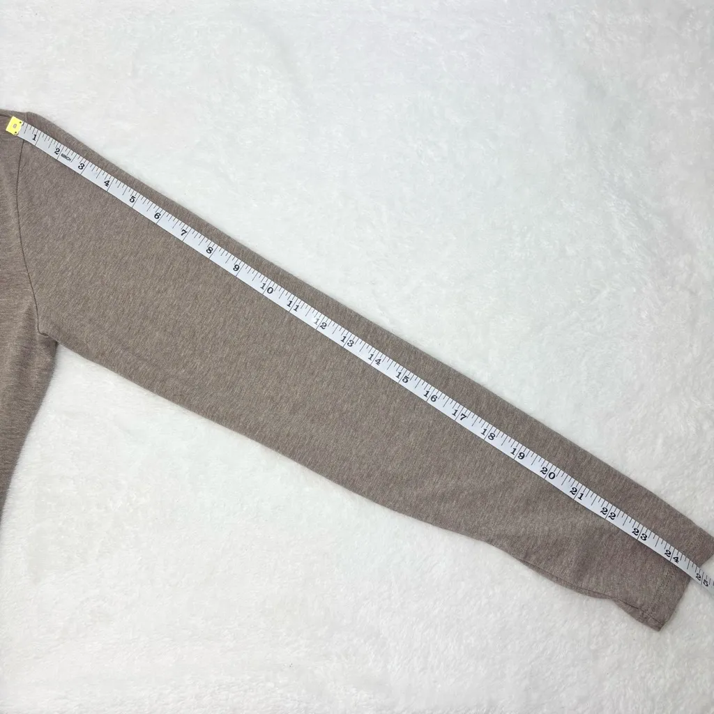Peruvian Connection Taupe‎ Long Sleeve Tees Size L - Image 10