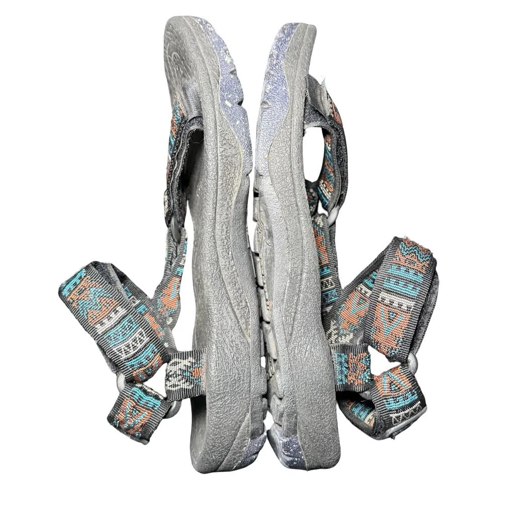 Teva TERRADACTYL Mens 8 Womens 10 Sport Hiking Sandals Aztec Print Water Shoe - Image 6
