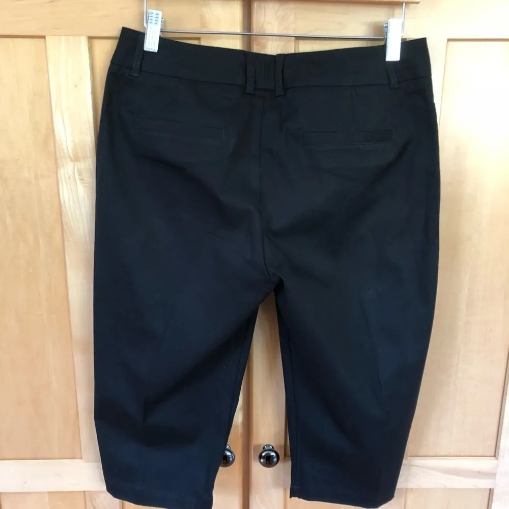 Bay Studio Petite black Capri Pants size 8P - Image 4
