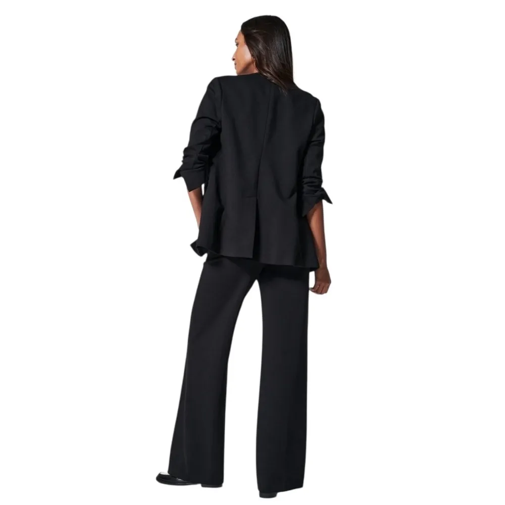 Spanx  - Perfect Collarless Oversized Preppy Blazer Sz S - Image 2