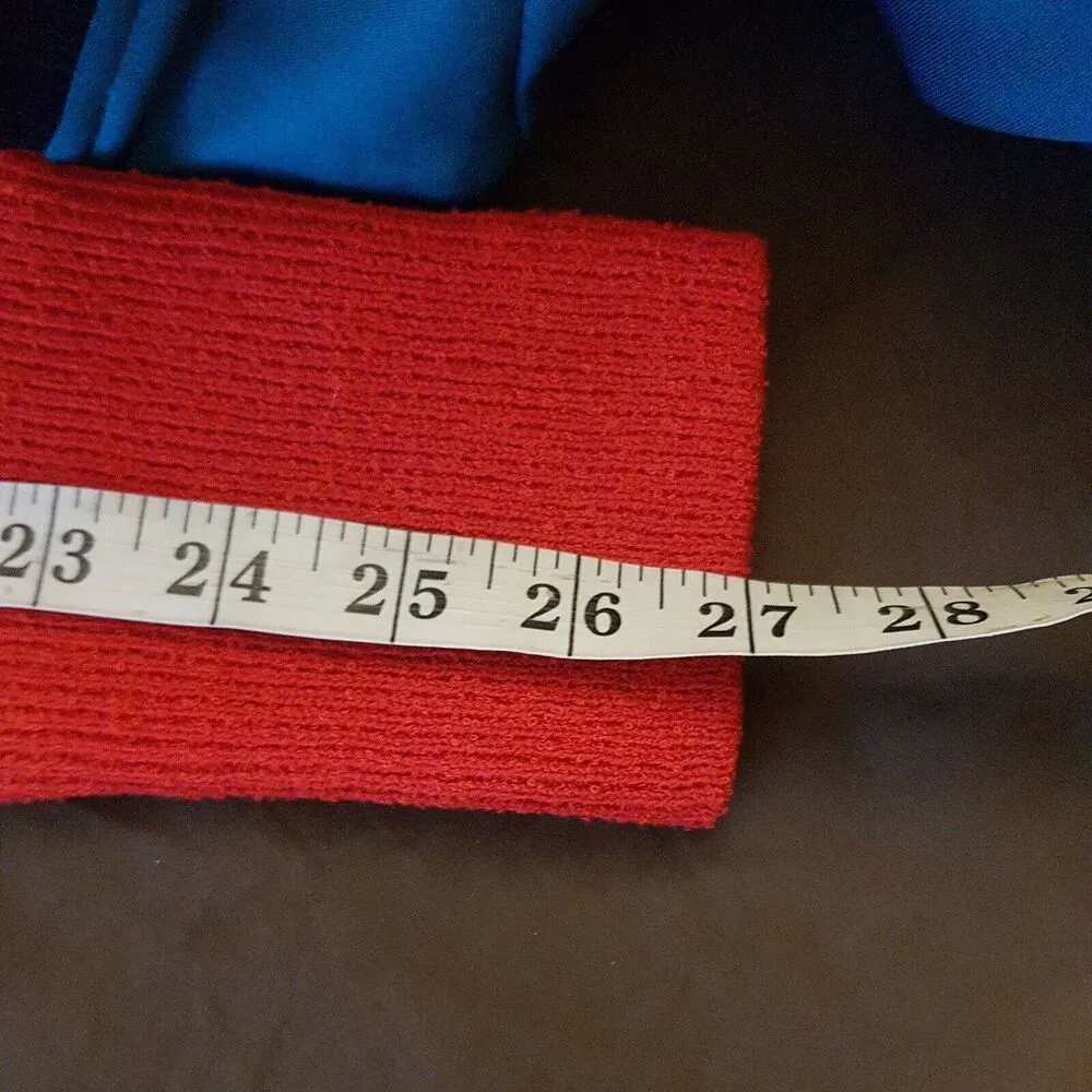 RDI Womens Sweater Red Size Large Christmas Holiday Mocked Ribbed Textured Party - Image 12