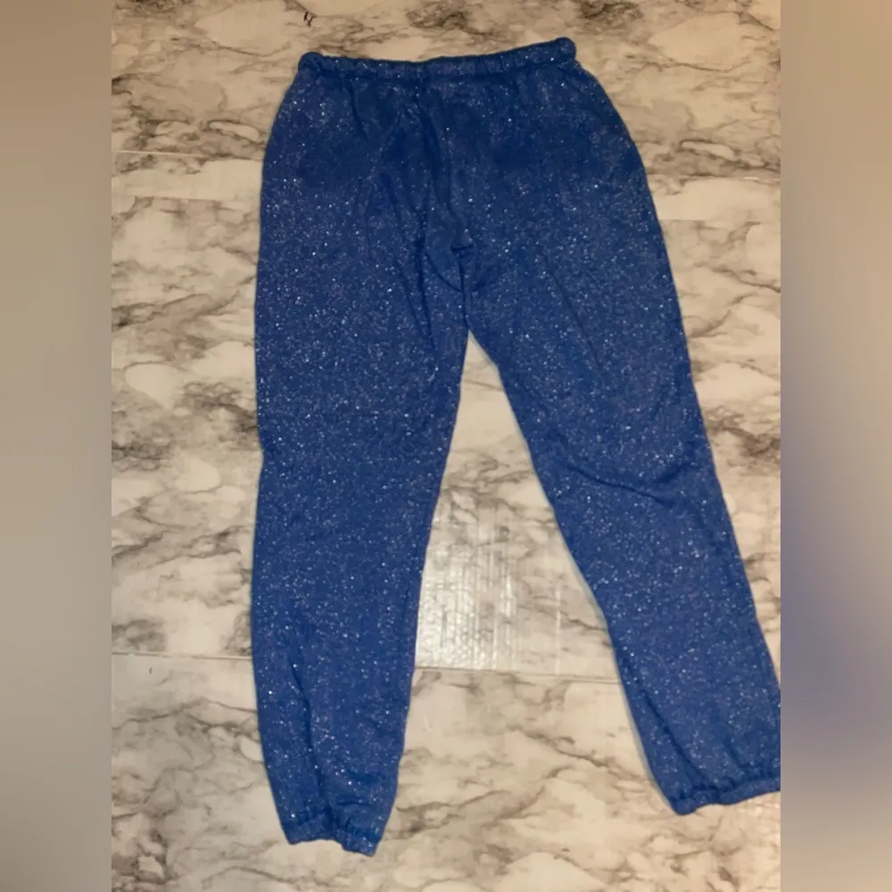 Hard Candy  Shimmer Blue Sweatpants - Image 4