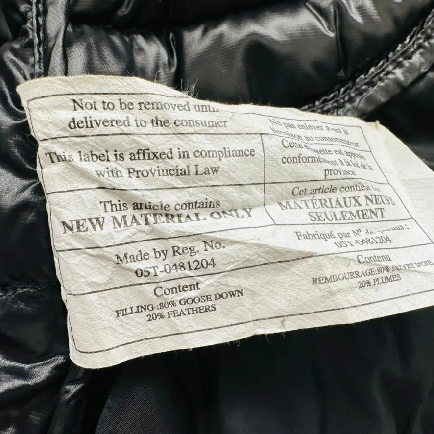 Lululemon Fluffin Awesome Goose Down Vest Shine Black Size 6 Puffer Winter Ski - Image 8