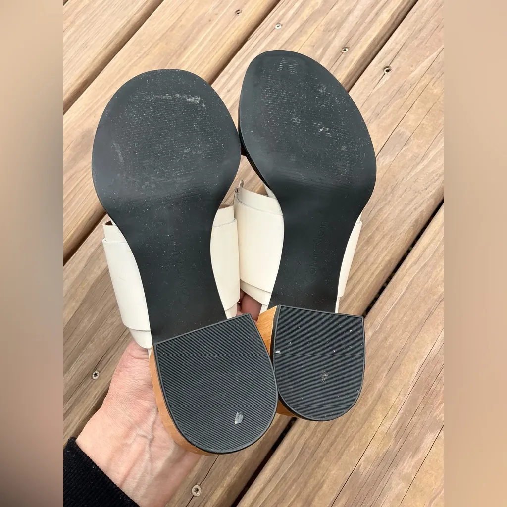 Elegant leather slip in sandals 🌷🌷 - Image 7