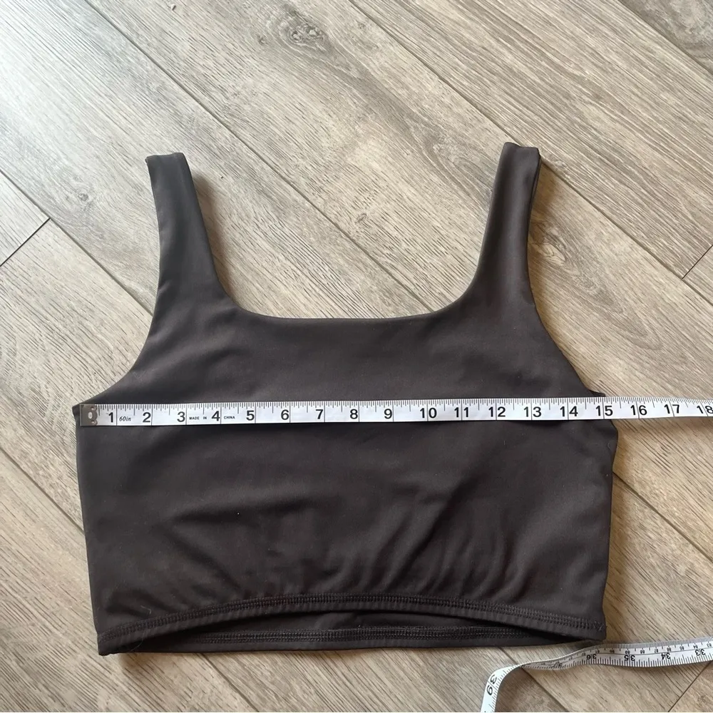 WeWoreWhat Charcoal Gray Sports Bra - Image 4