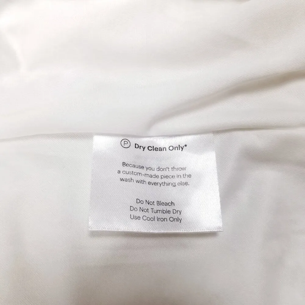 NWT Fame and Partners Chelsey White Lace Wedding Gown Dress Sz 2 - Image 13