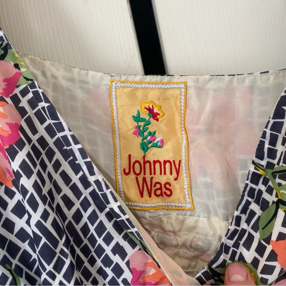 Johnny Was Silk Dress - Image 3