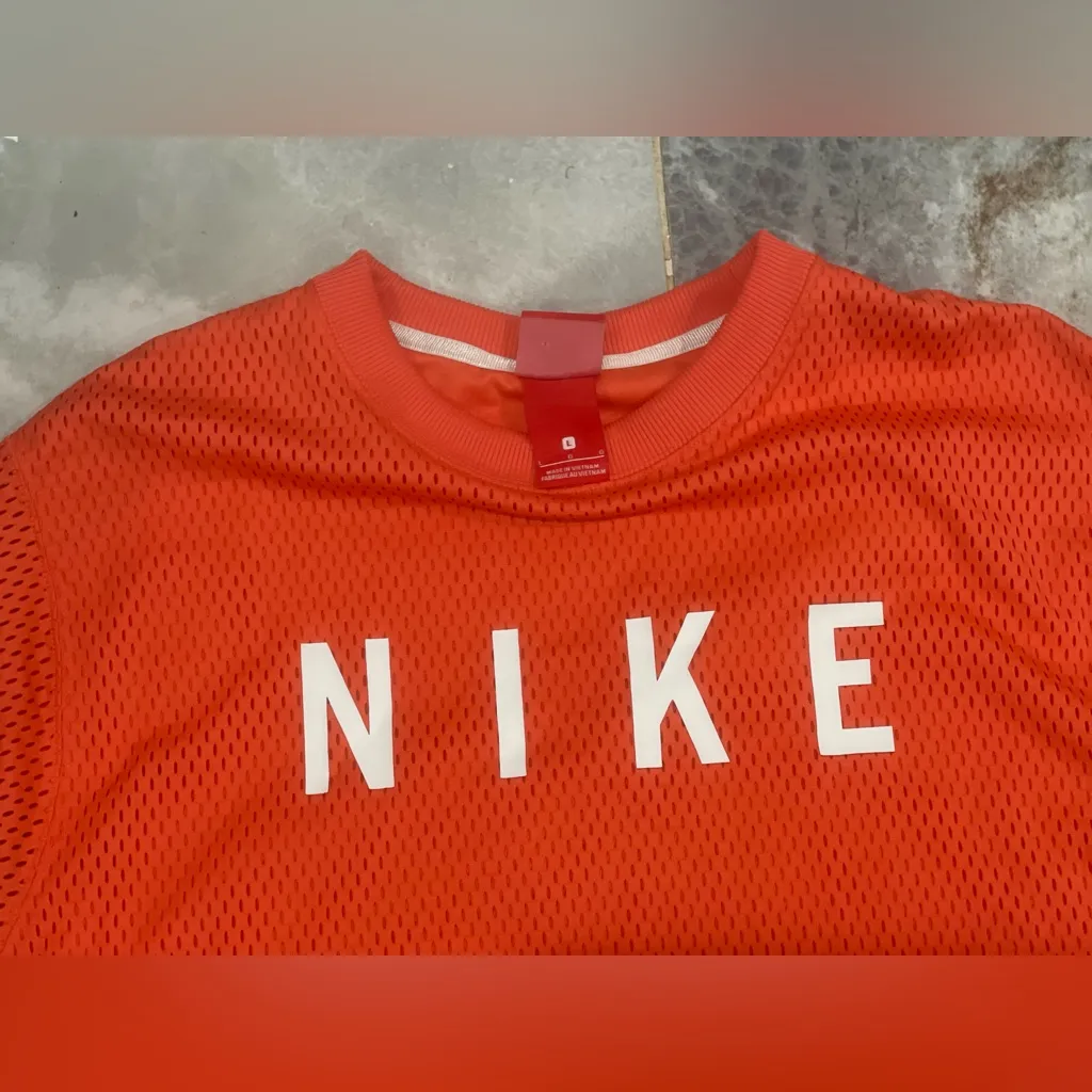 Nike Bright Red Sports Tee - Image 7