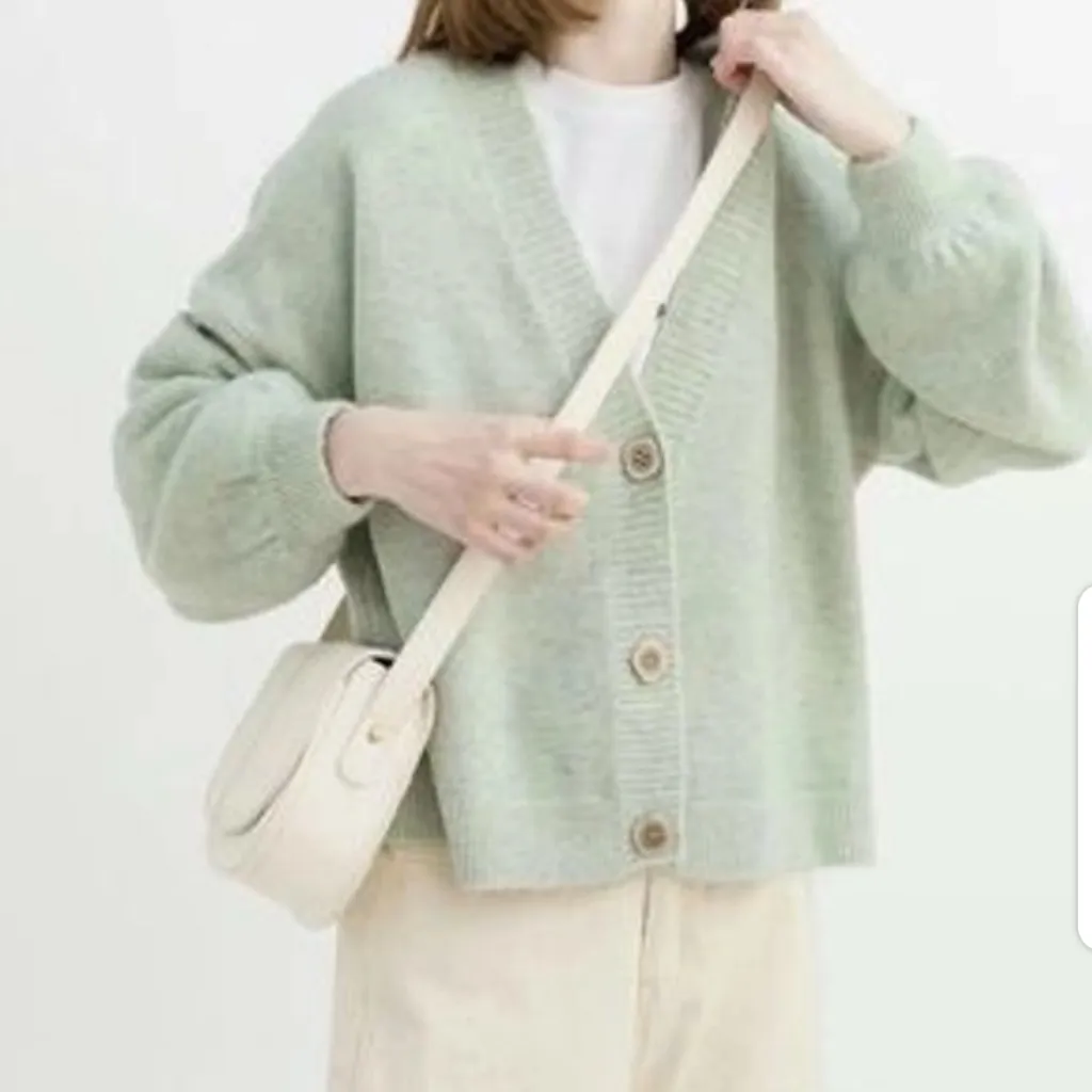 YesStyle Mint Green Cardigan Size undefined - Image 3