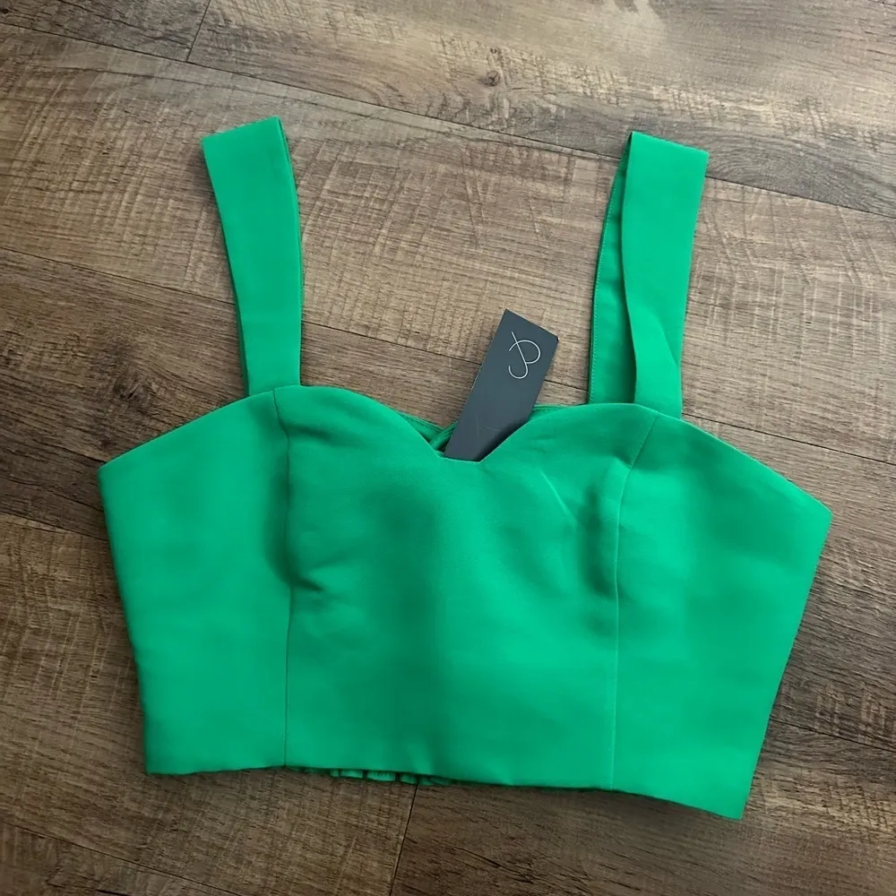 SACHIN + BABI Darcy Top In Kelly Green - Image 5