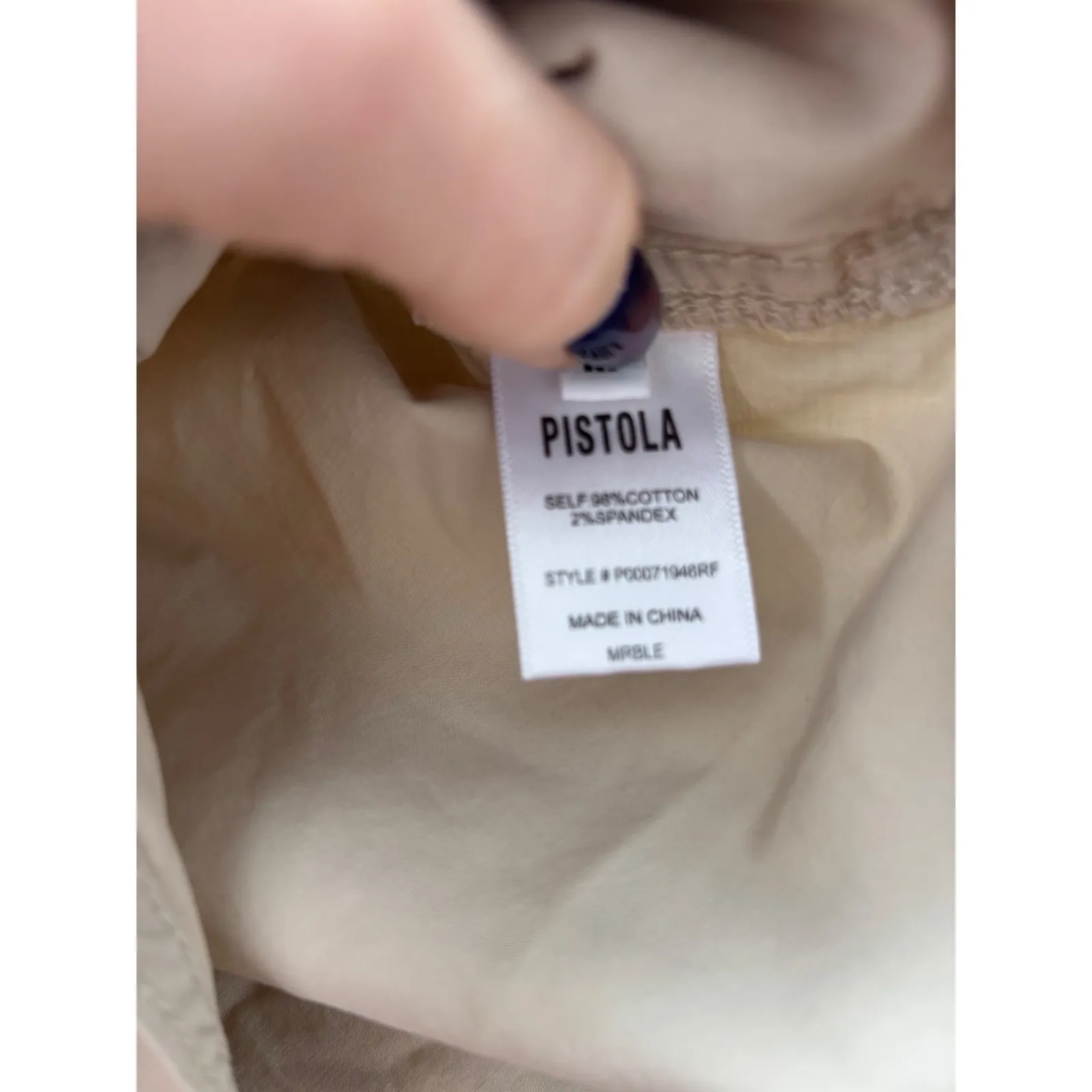 Pistola Meg Utility Zip Front Romper Medium boho gorpcore athleisure layered - Image 7