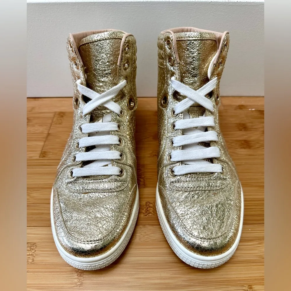 Gucci Galassia High Top Sneakers - Image 3