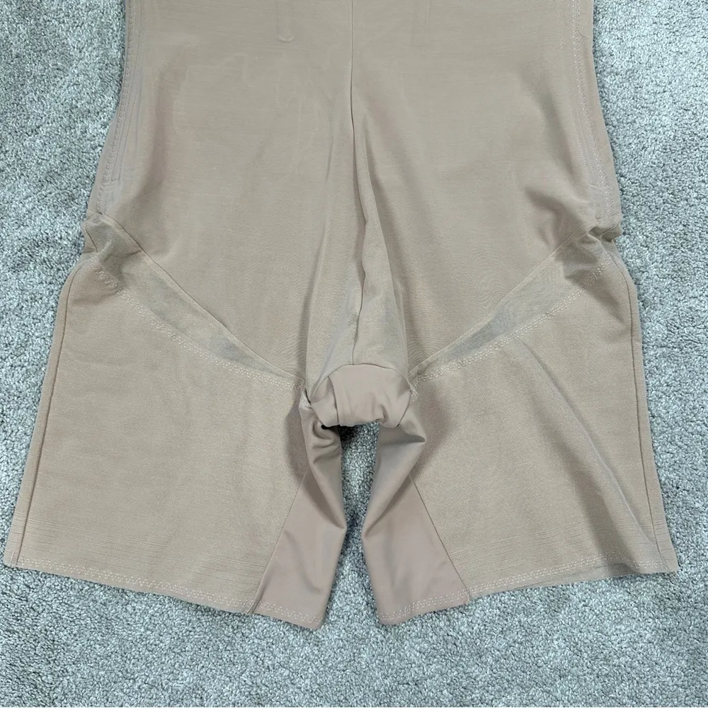 Honeylove SuperPower High Compression Breathable Sculpt Shorts Sand Plus Size 2X - Image 9