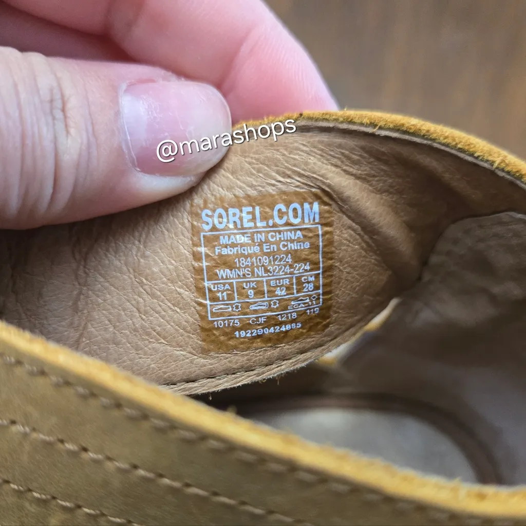 SOREL Joanie II Lace Wedge Sandals - Image 7