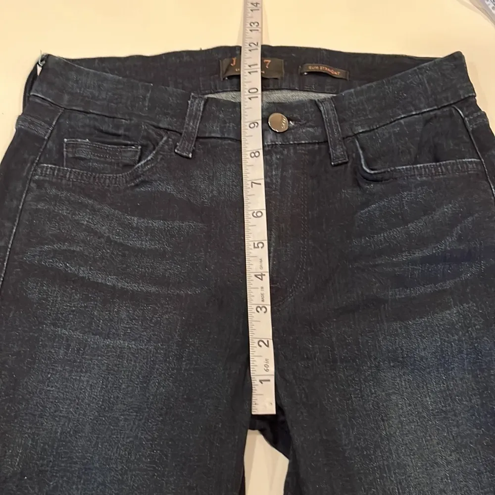 7 For All Mankind Jen 7 Slim Straight Size 2 - Image 5
