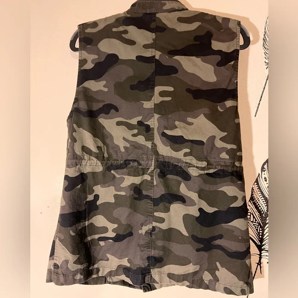 Love Tree Camo Green 100% Cotton Women’s Size Medium‎ - Image 6