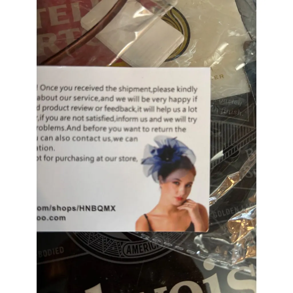 HNBQMX Brown Floral Fascinator Headband Mesh & Organza For Women Rose Design - Image 4