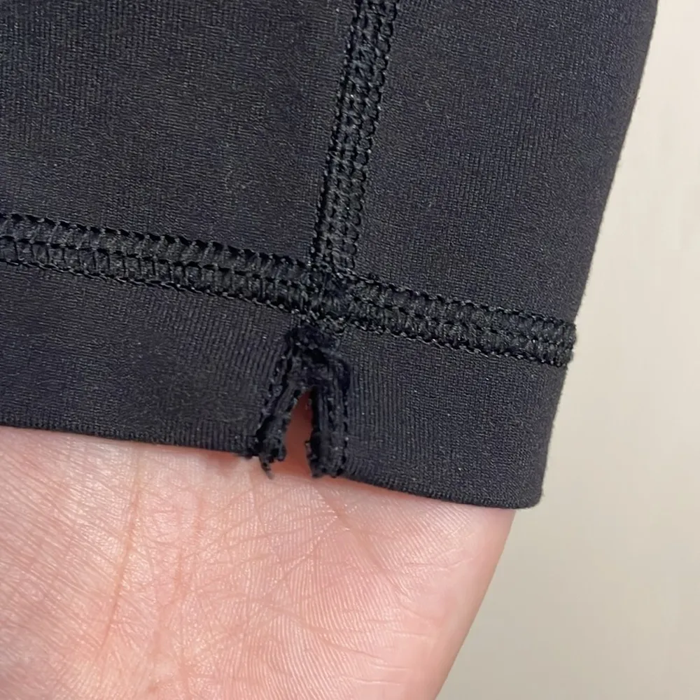 Lululemon Wunder Under Crop in Black Shadow Wrap Multi Tender Violet - Image 7