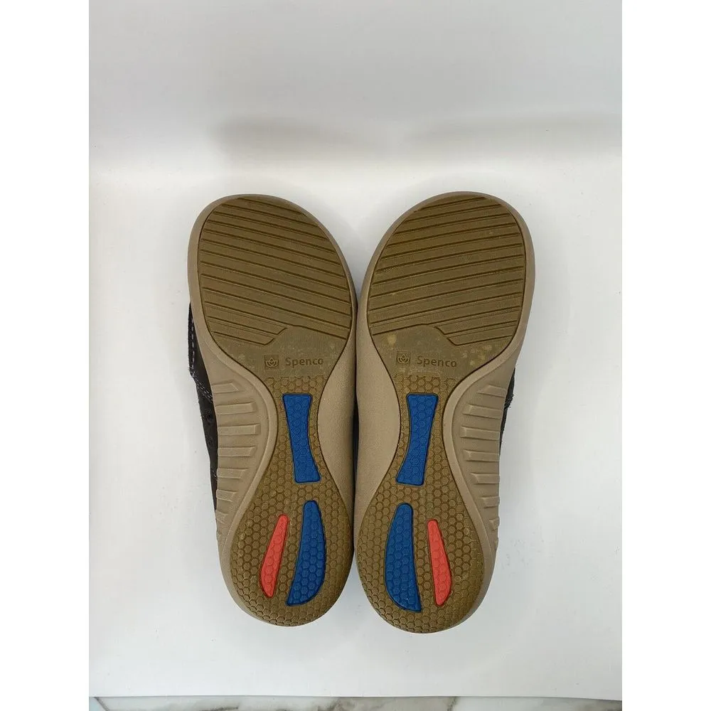 Spenco Shoes Womens 9 SIESTA Brown Slip On Comfort Loafers‎ Orthotic Support - Image 2