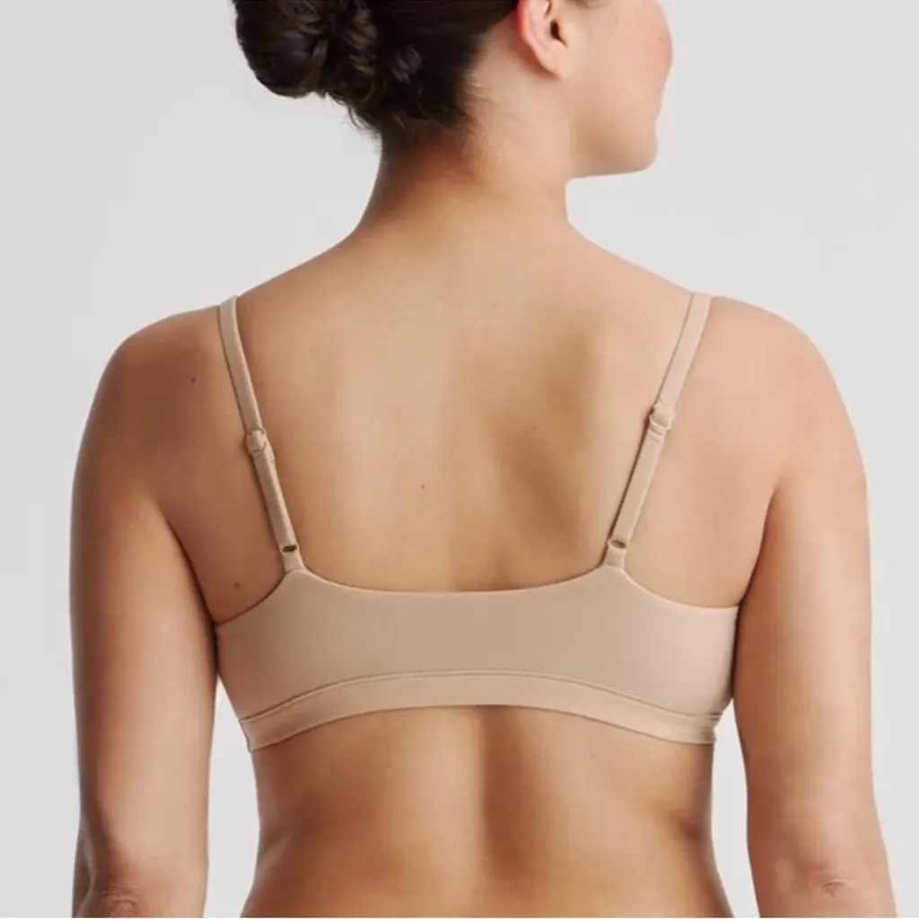 NIB Quince Second Skin Scoop Neck Bralette 2pack - Image 2