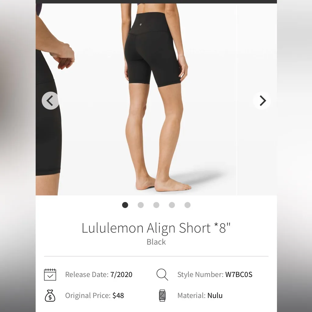 Lululemon Align Short *8"
Black size 2 - Image 6