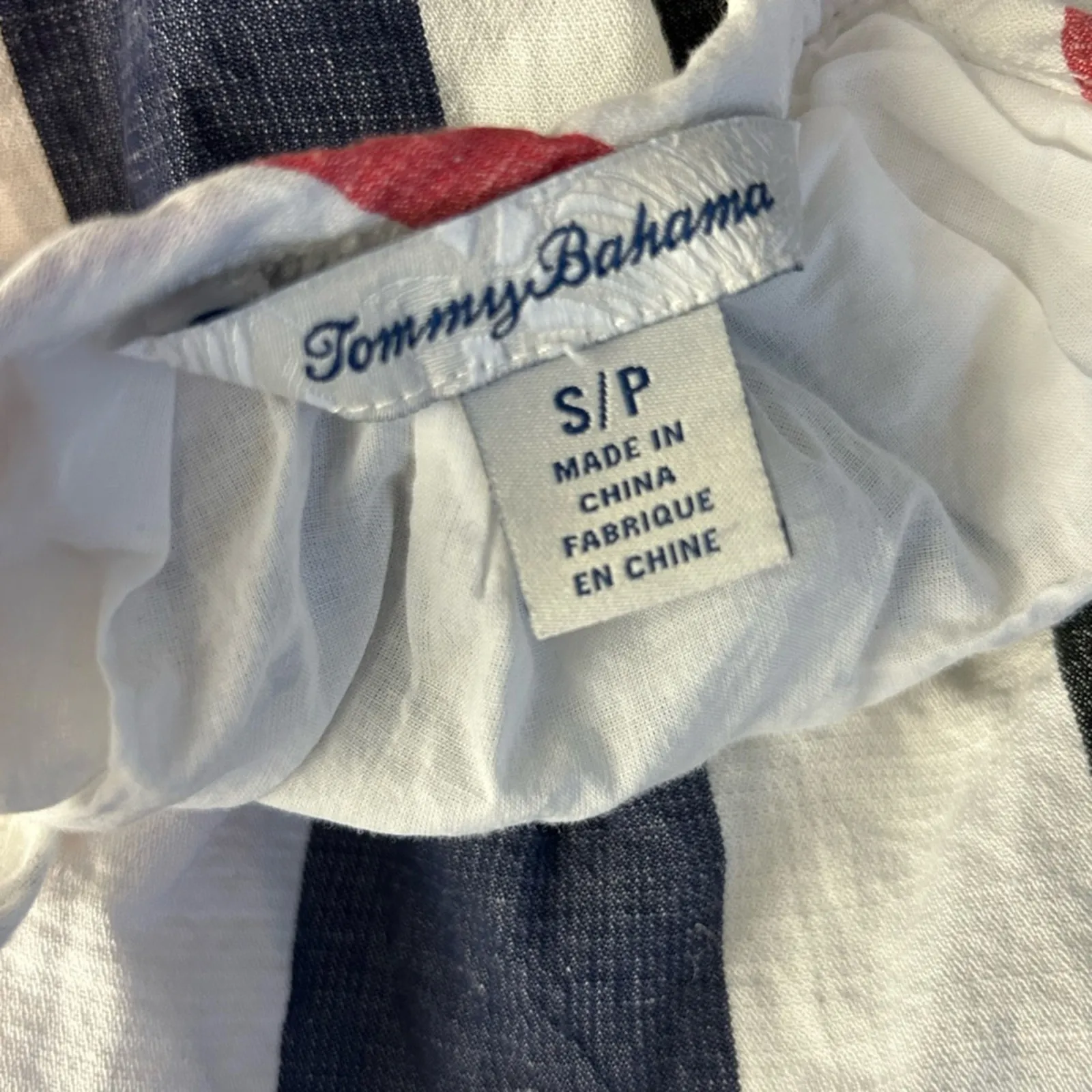 Tommy Bahama Amalia Stripe Linen Halter Midi Dress Coastal Summer Size S - Image 13