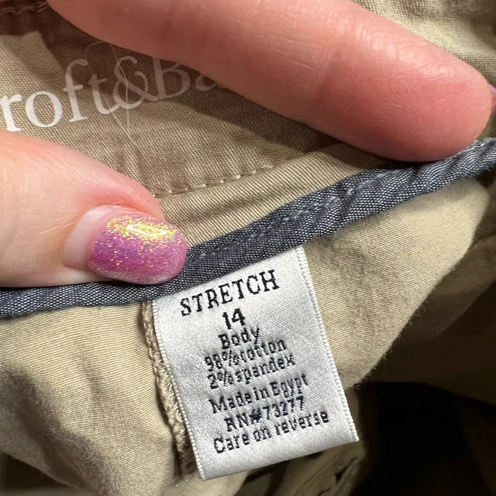 Vintage Croft & barrow khaki skort size 14 - Image 10