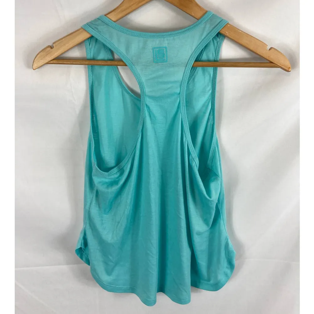 NWOT Laundry by Shelli Segal Blue Athletic Tank size Small - Image 3