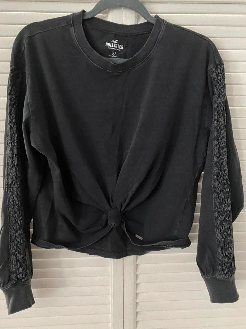 Garment-Dye Lace Boyfriend T-Shirt - Image 5