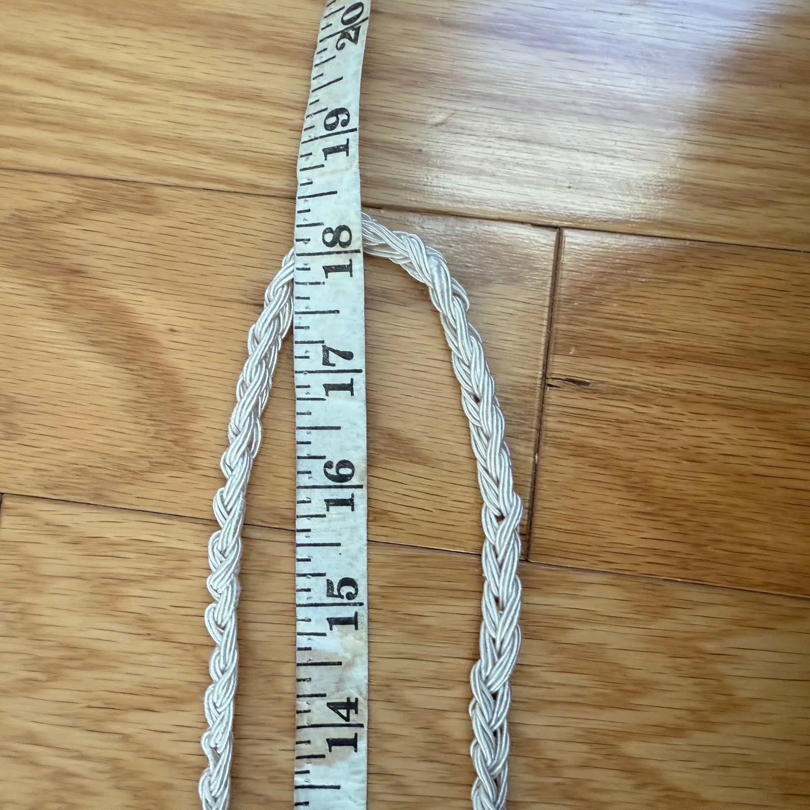 Paloma Wool Woven Baguette Purse Beige Cotton Viscose Clutch Shoulder Bag Tan - Image 12