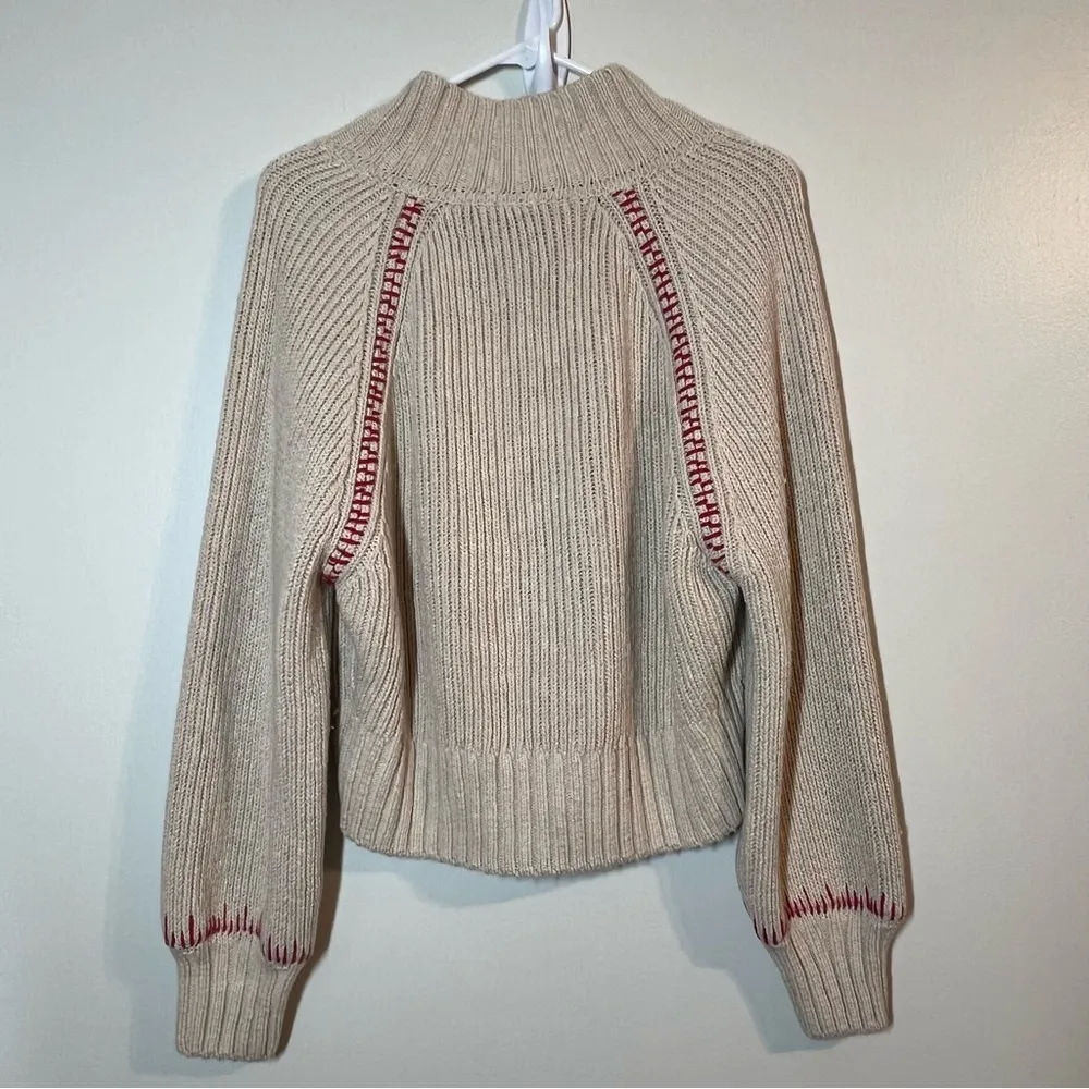 Hudson Collared Pullover, sz Small - Image 3