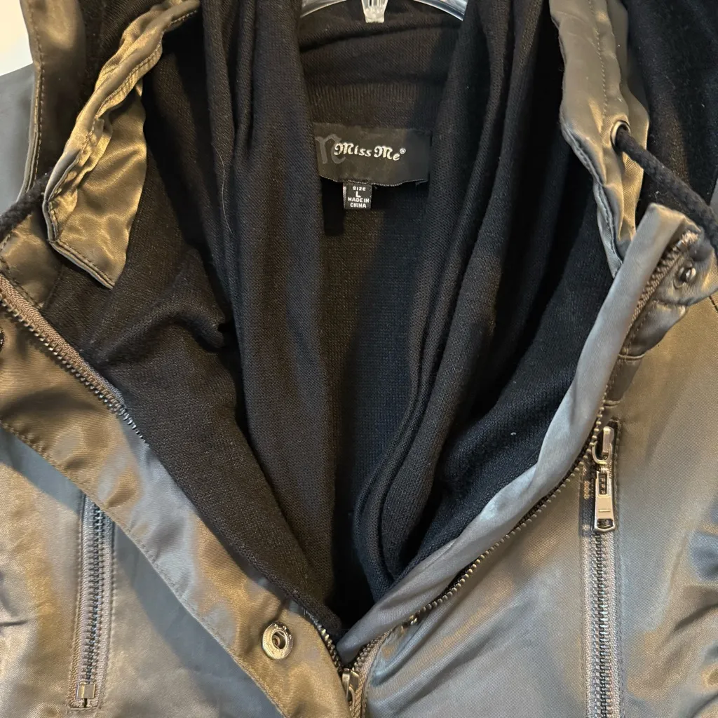 💜 RARE 💜 Women’s Miss Me Lined Jacket - Image 4