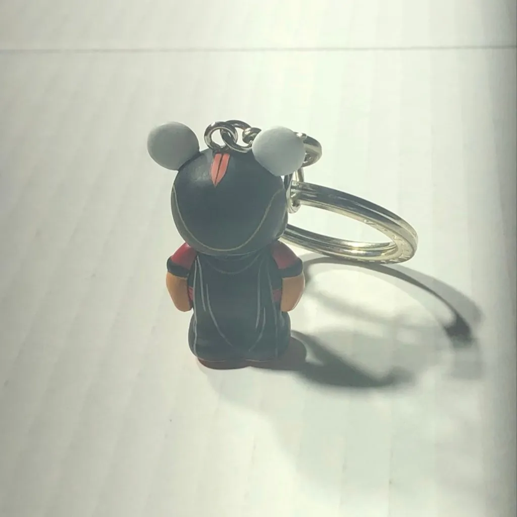 Disney Vinylmation Collectible Keychain Aladdin Jafar Villain Black/Red OS NWOT - Image 7