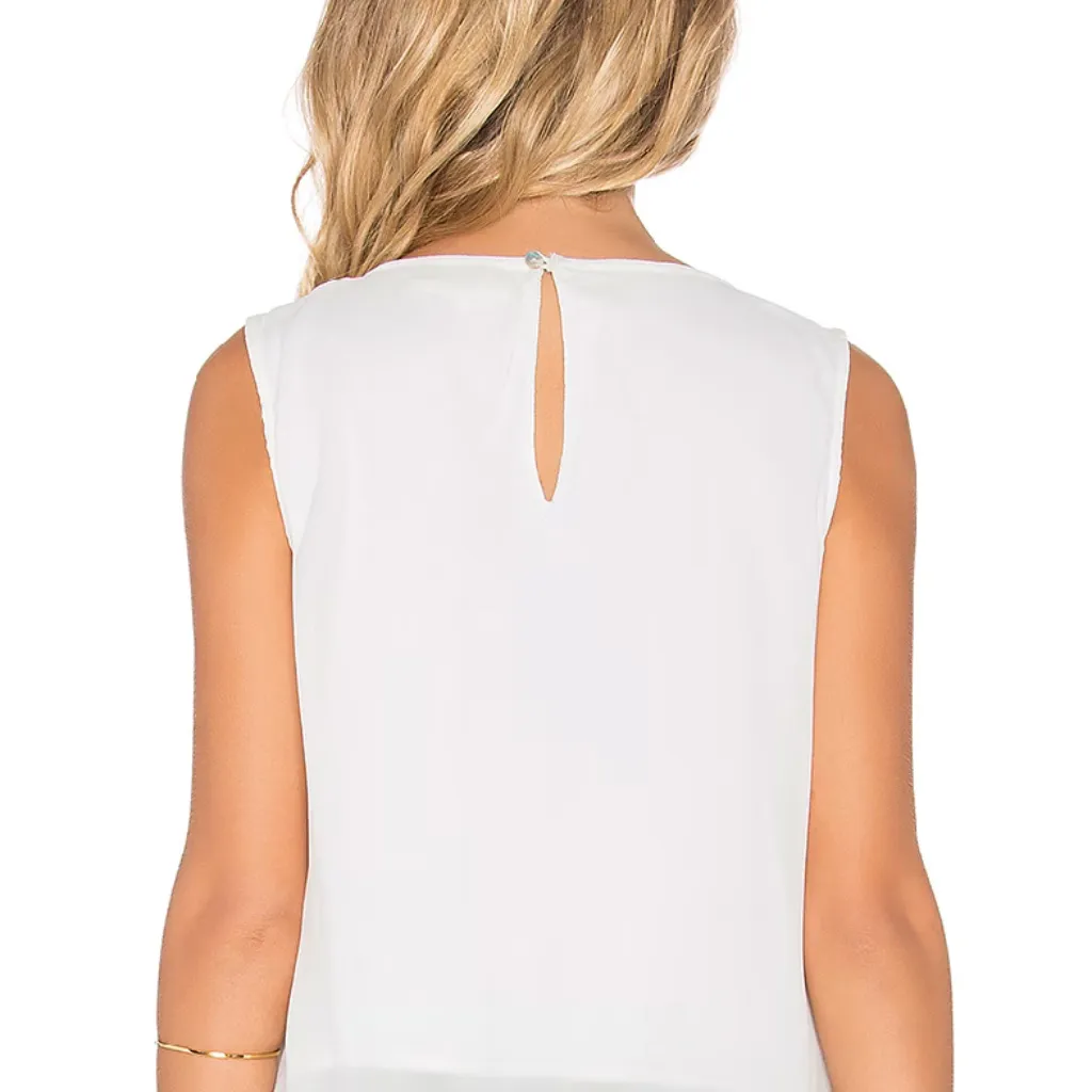Tularosa Hazel‎ Shell Cami in Ivory - One Size - Image 7