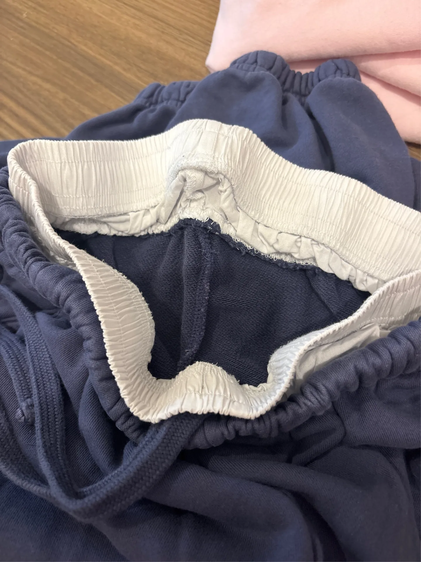 Daily Drills Layered Collection - Oversized Crew/Joggers XS/S NAVY - Image 3