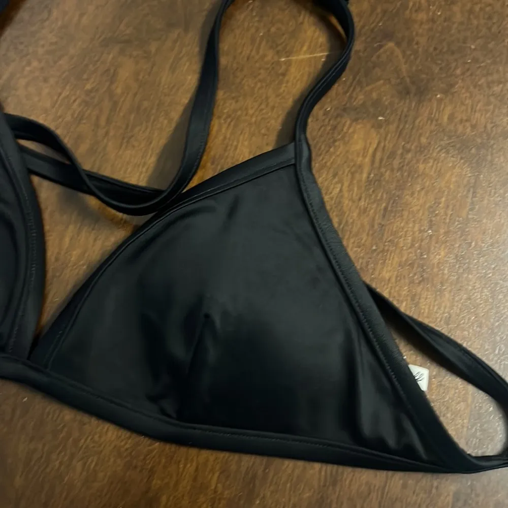 Madewell Second Wave Bralette Bikini Top Black Style L0212 Small - Image 3