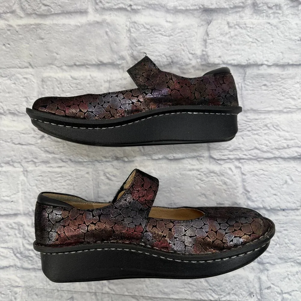 Alegria PAL-839 Paloma Metallic Black Stone Mary Jane Shoes Women EU 38 US 7.5 - Image 6
