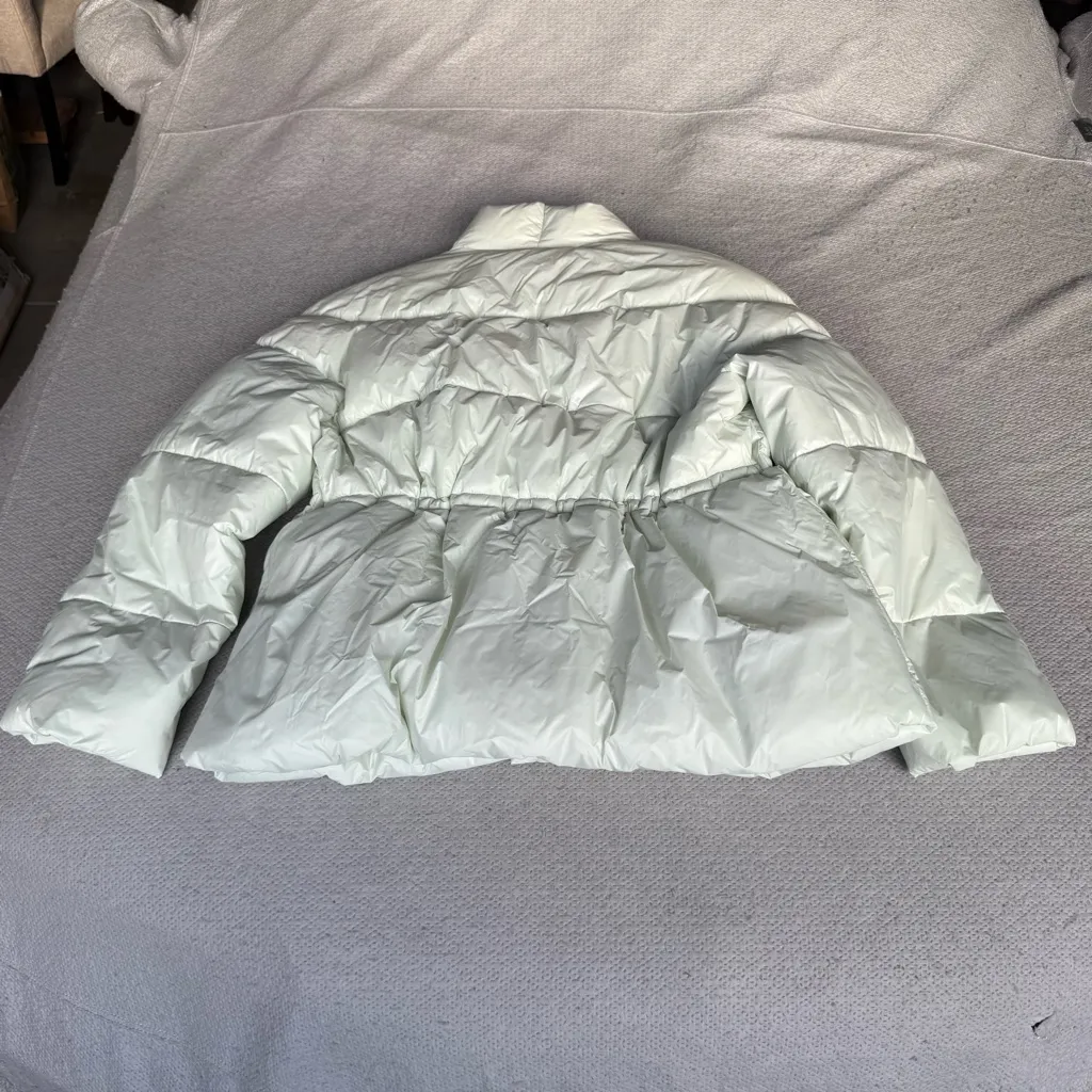 J. Crew Alps puffer jacket with PrimaLoft® in Soft Mint Green Size XLarge EUC - Image 8