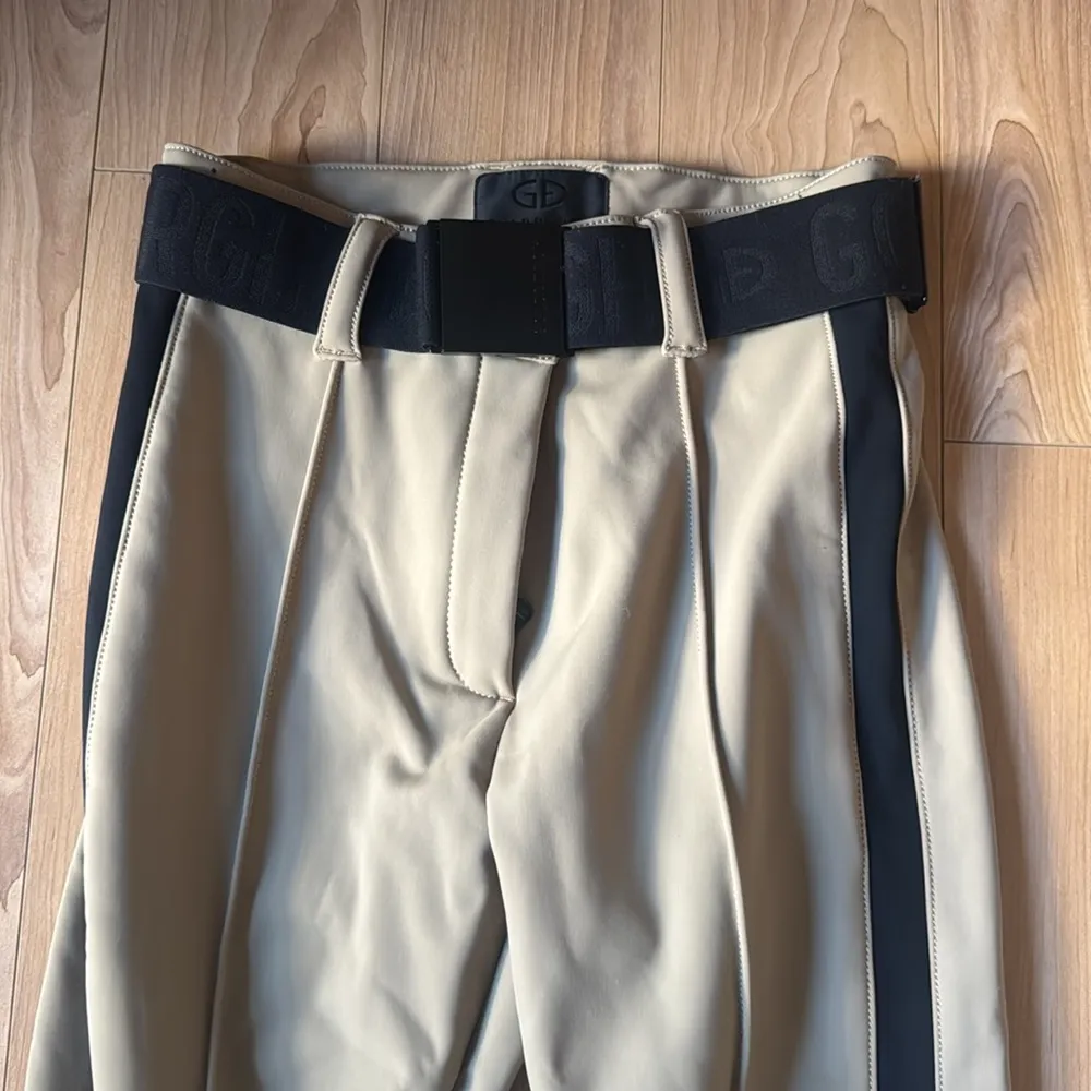 GOLDBERGH Ski pants with stirrup Vintage | beige Size 6 - Image 2