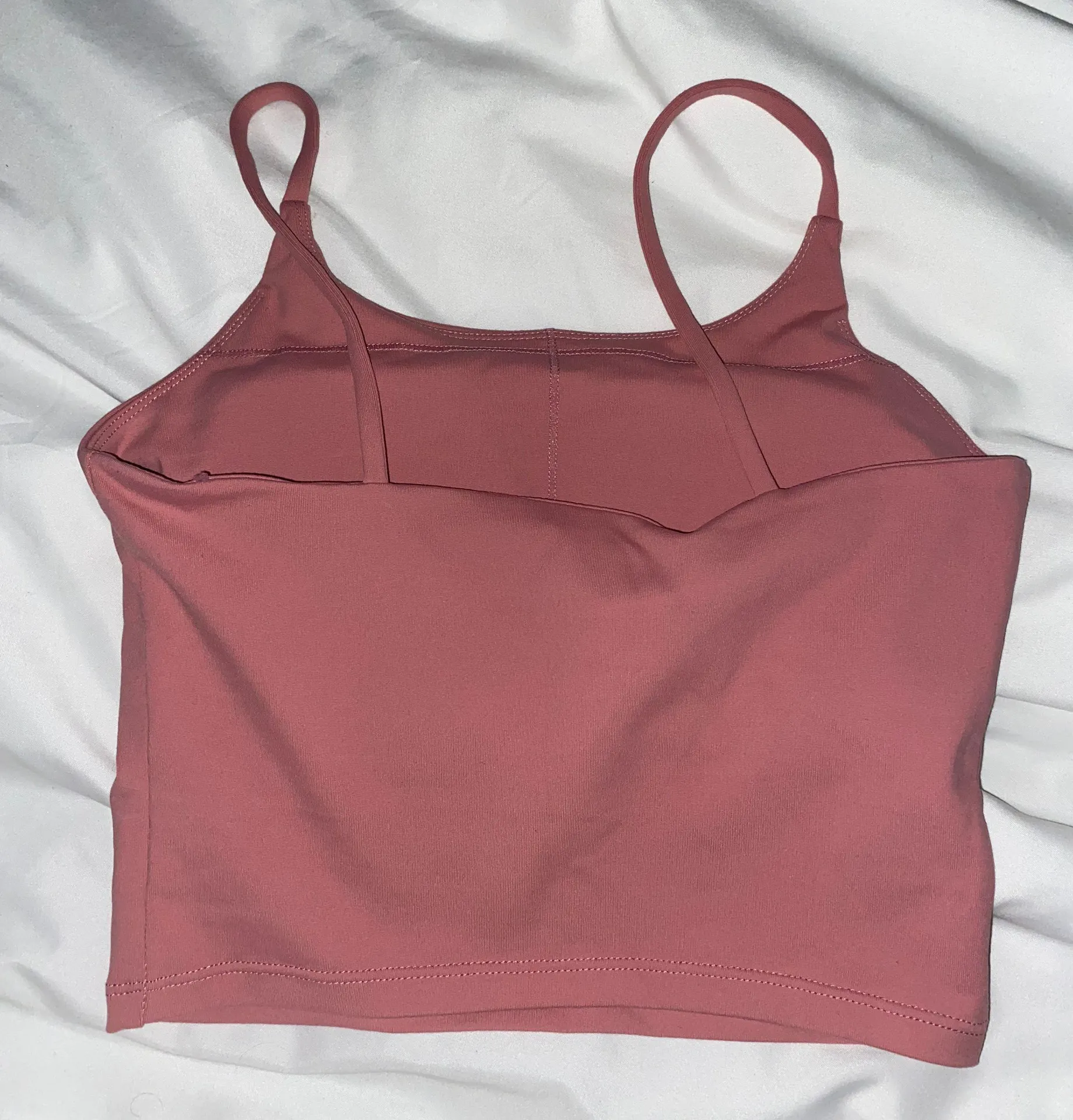 Workout Crop Top Pink - Image 3