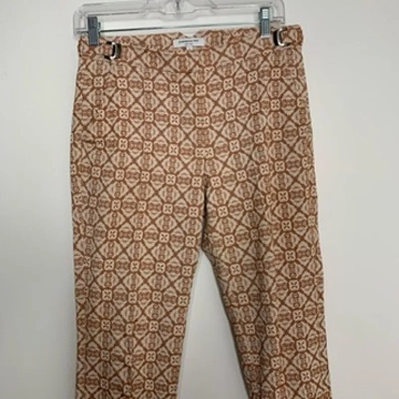 Emerson Fry New York Ankle Pants Geometric Print Womens Size 2 - Image 4