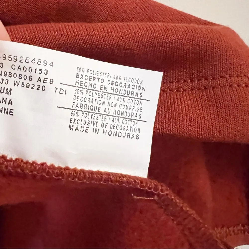 Champion Authentic Activewear Pullover Sweatshirt Mock Neck Size M NEW Maroon - Image 7