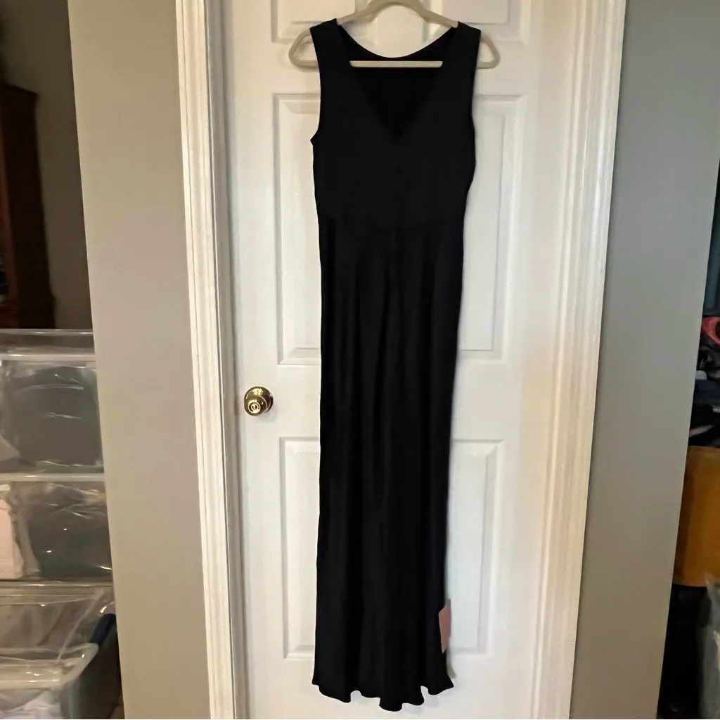 BHLDN Anthropologie Ghost London‎ Alexia Dress Womens Size Medium Blue NEW *FLAW - Image 15