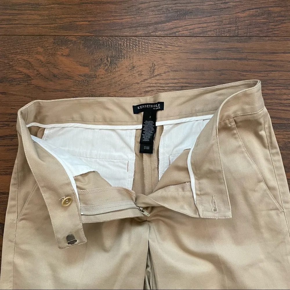 khaki capri pants, size 2 - Image 4