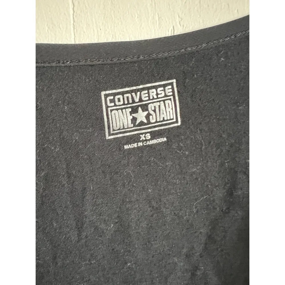 Black Converse top Size‎ S - Image 3