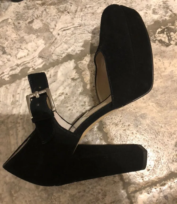 Michael Kors Black Platform Heels - Image 2