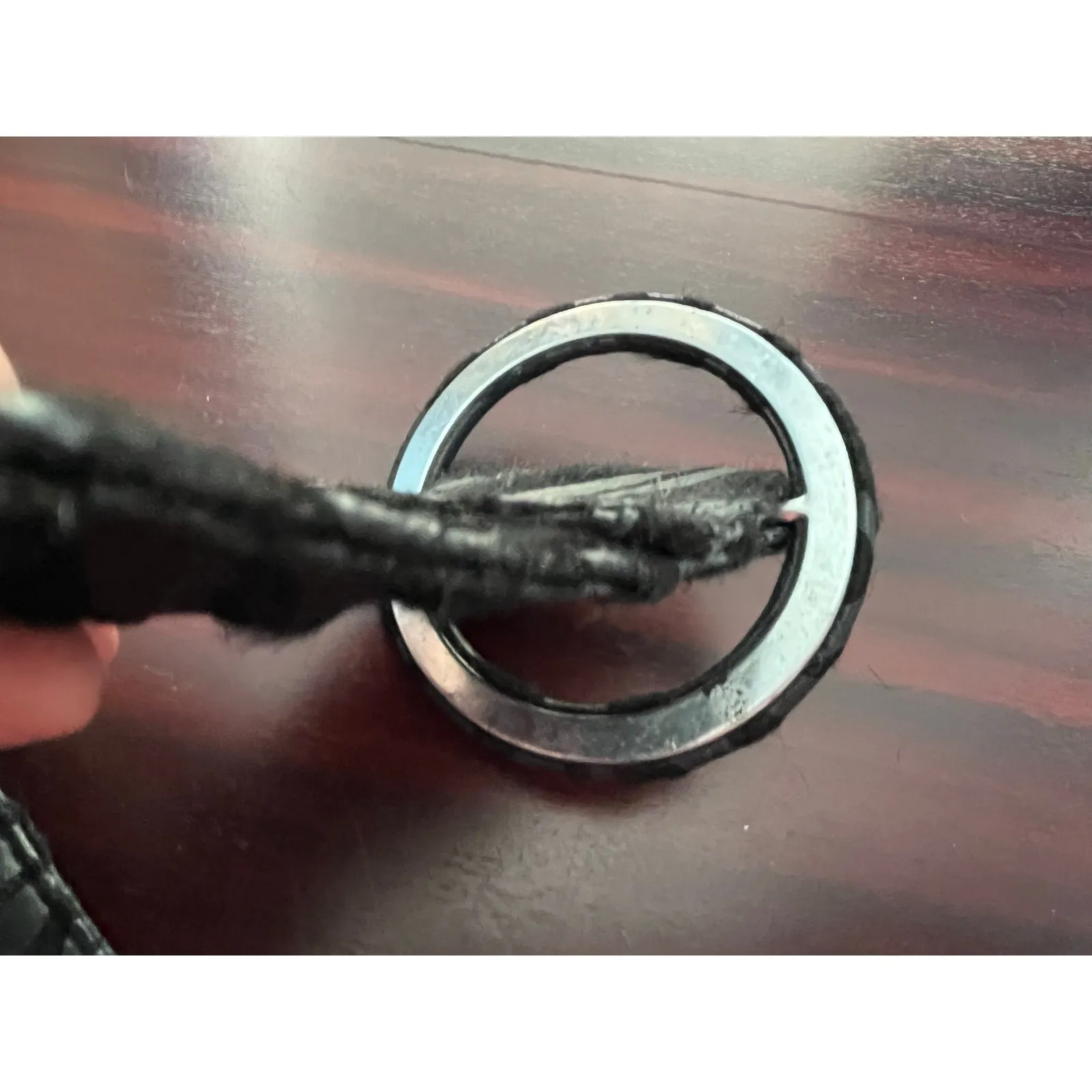 VTG Black Zebra Print Belt Small Faux Leather Velvet Burnout 90s Whimsygoth - Image 5